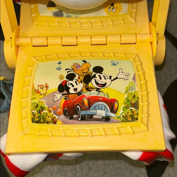 Disney Parks Mickey Minnie Picnic Basket Popcorn Bucket Strap Exclusive - Picture 10 of 15